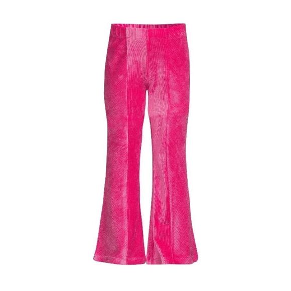 Girls Ultra Soft Lounge Velour Knit Flare Pants, Size XL (14-16) - Picture 3 of 6